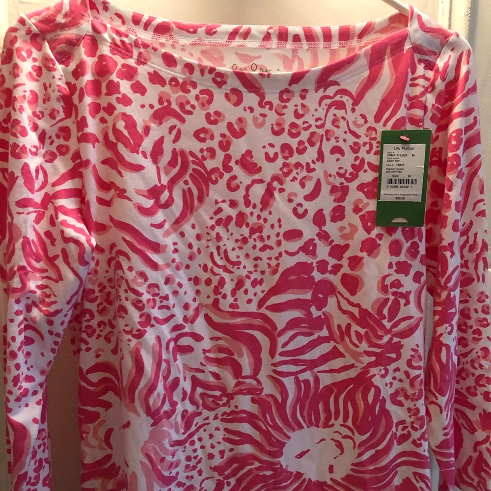 Lilly Pulitzer NWT    3/4 length sleeves top